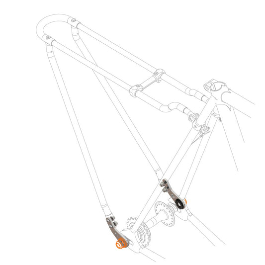 Portapacchi scatto fisso