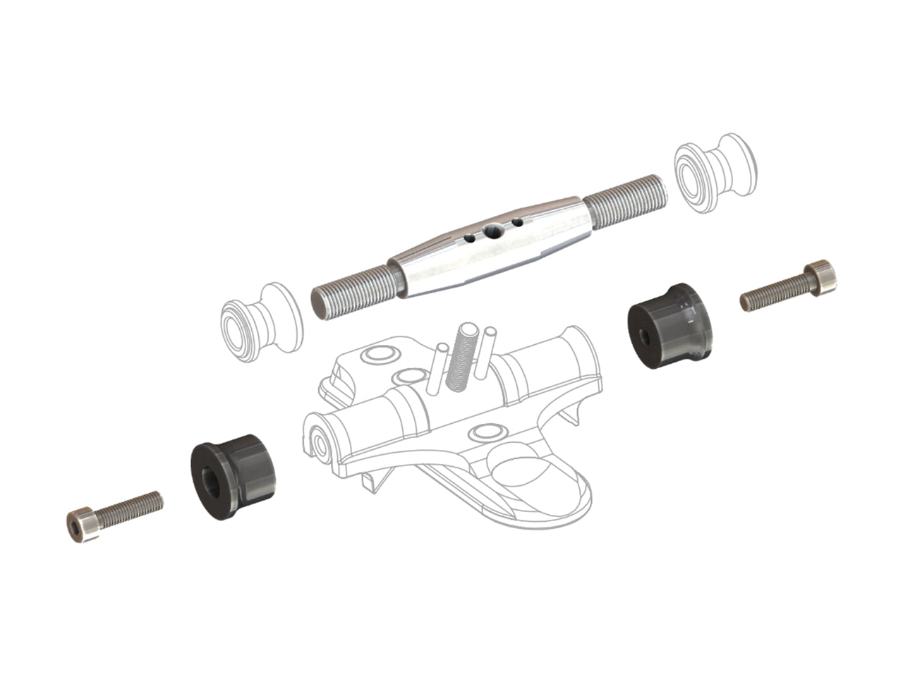 adattatore per selle wide rails Brooks